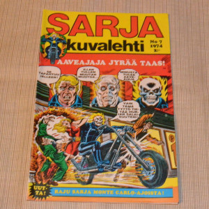 Sarjakuvalehti 07 - 1974 Sarjakuvalehti 07 - 1974